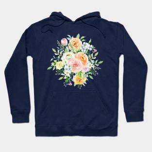 Pastel romantic garden Hoodie